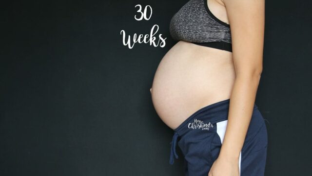 علامات وتطورات الاسبوع ٣٠ من الحمل