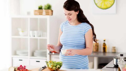جدول الأكل الصحي للحامل