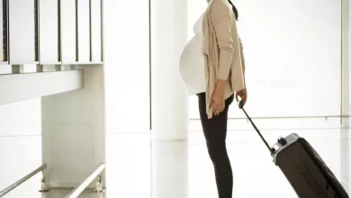 تأثير السفر بالطائرة على الحامل