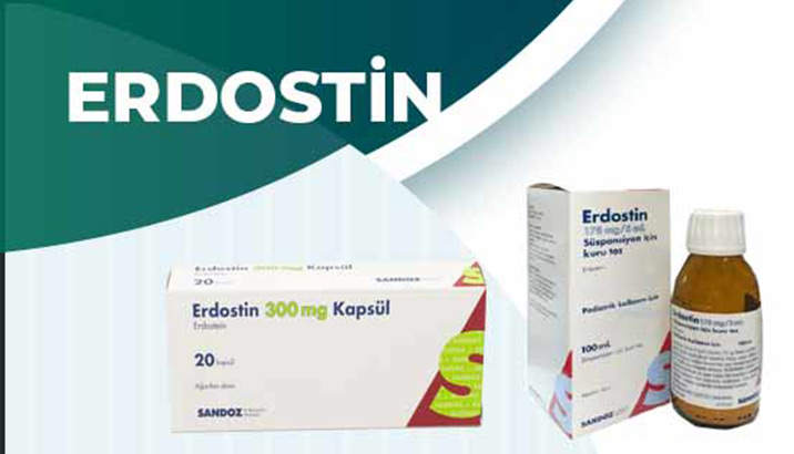 طريقة استخدام دواء erdostin للأطفال