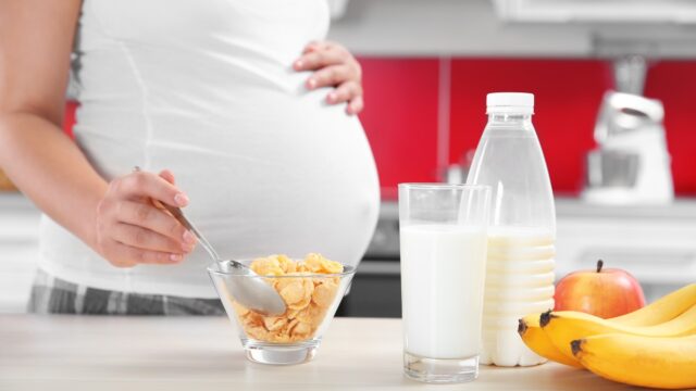 تغذية الحامل في الشهور الأولى