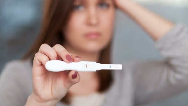 اختبار الحمل negative